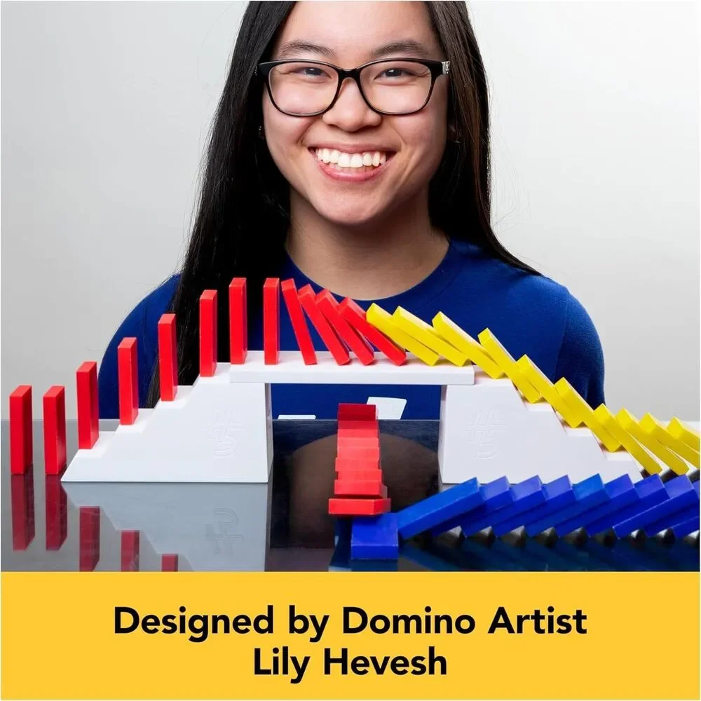Spin Master Disney 100th Anniversary H5 Domino Creations 200pc Set - Lily Hevesh